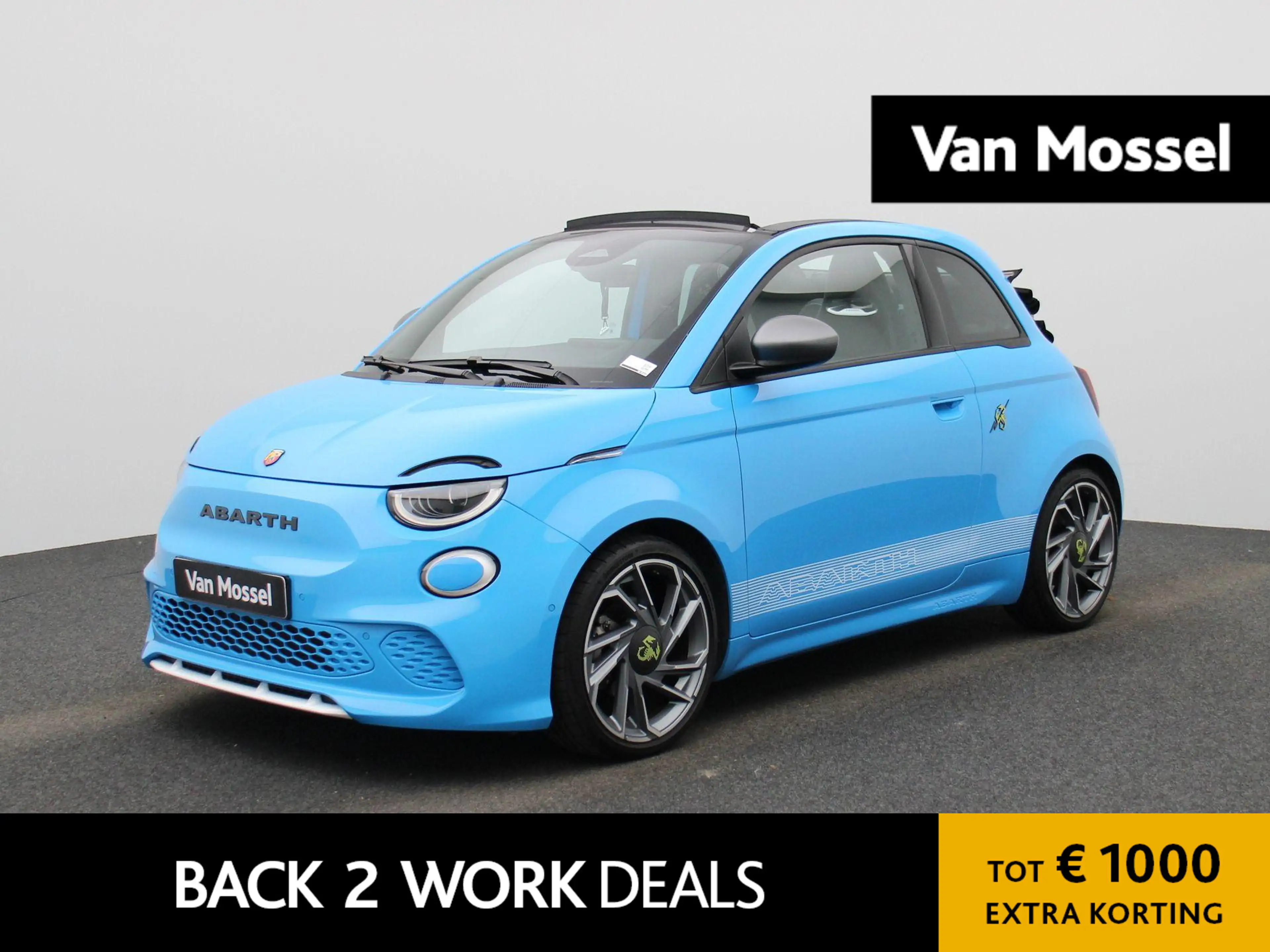 Fiat 500C Abarth Scorpionissima 42 kWh | Cabrio | Apple Carplay / A
