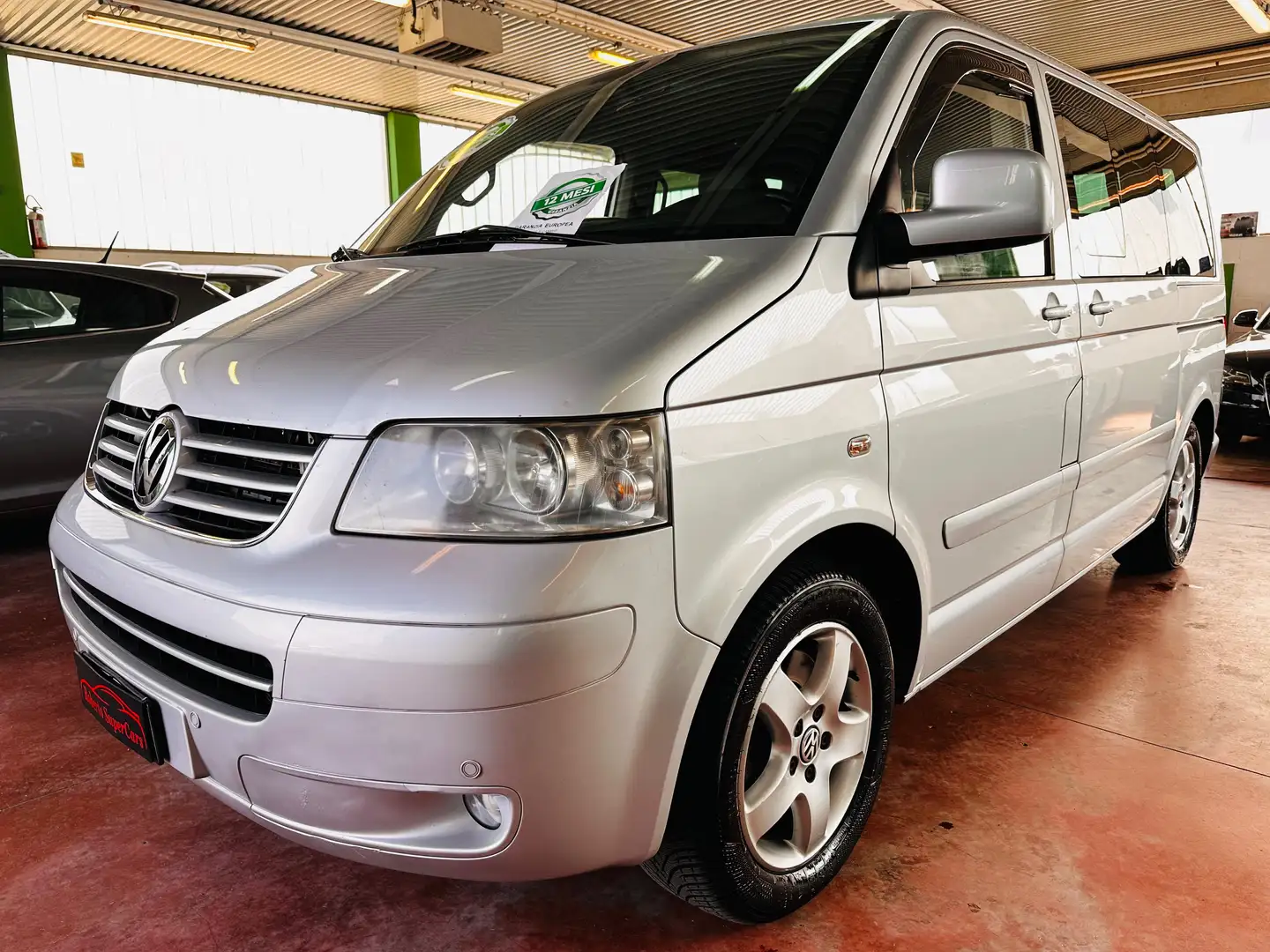 Volkswagen T5 Multivan Multivan 2.5 TDI Highline 131cv 4x4 Gancio Traino Argento - 1