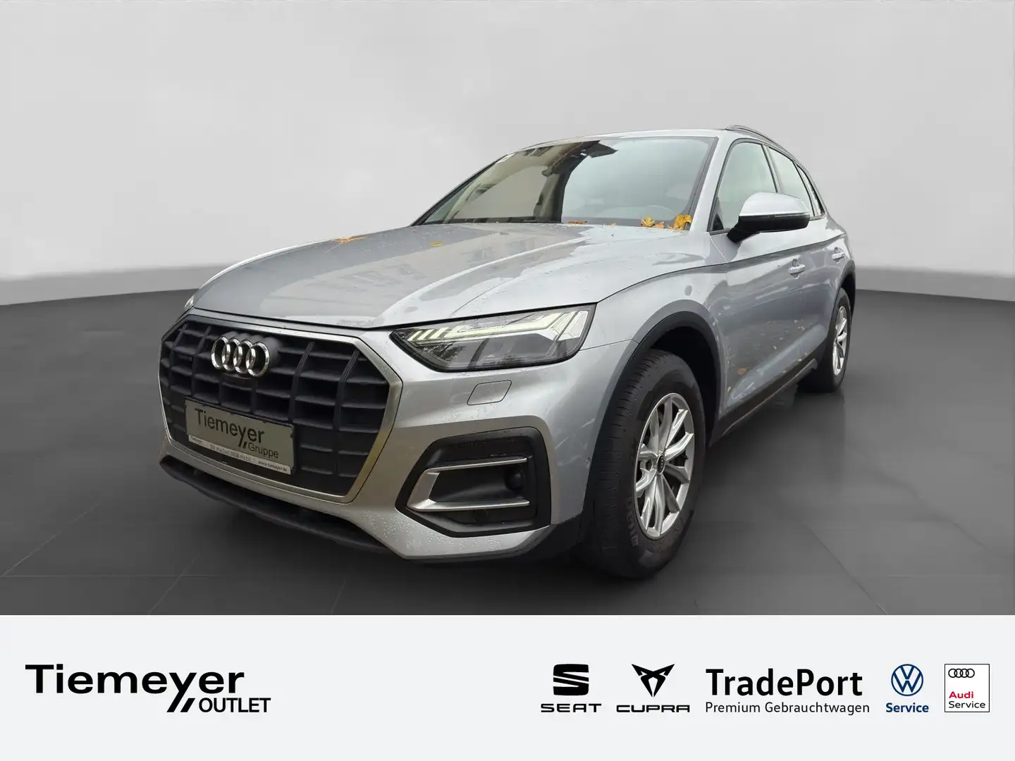 Audi Q5 40 TDI Q AHK MATRIX LUFT STHZG Argento - 1