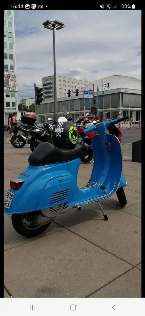 Vespa 50 Bleu - 2