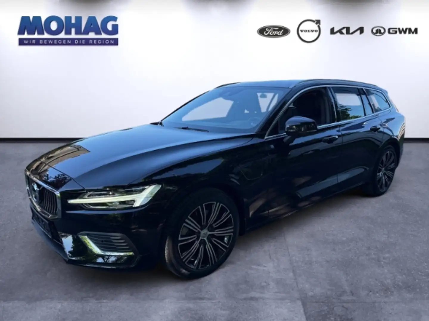 Volvo V60 T6 Plug-In Hybrid AWD Inscription mit AHK,360Kamer Noir - 1