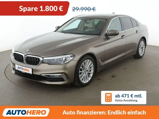 2017 BMW 5 Series in Grey for sale
