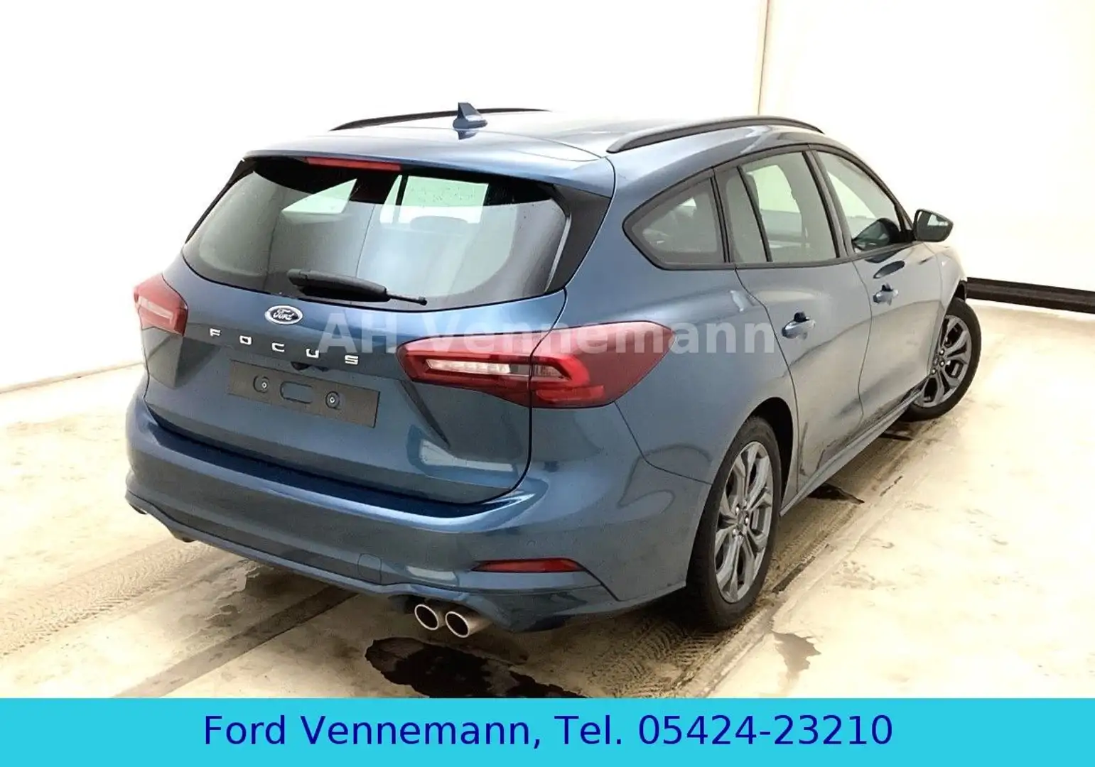 Ford Focus 1.0 EB ST-Line Tur Aut*eKlapp*Ergo-Sitz* Bleu - 2