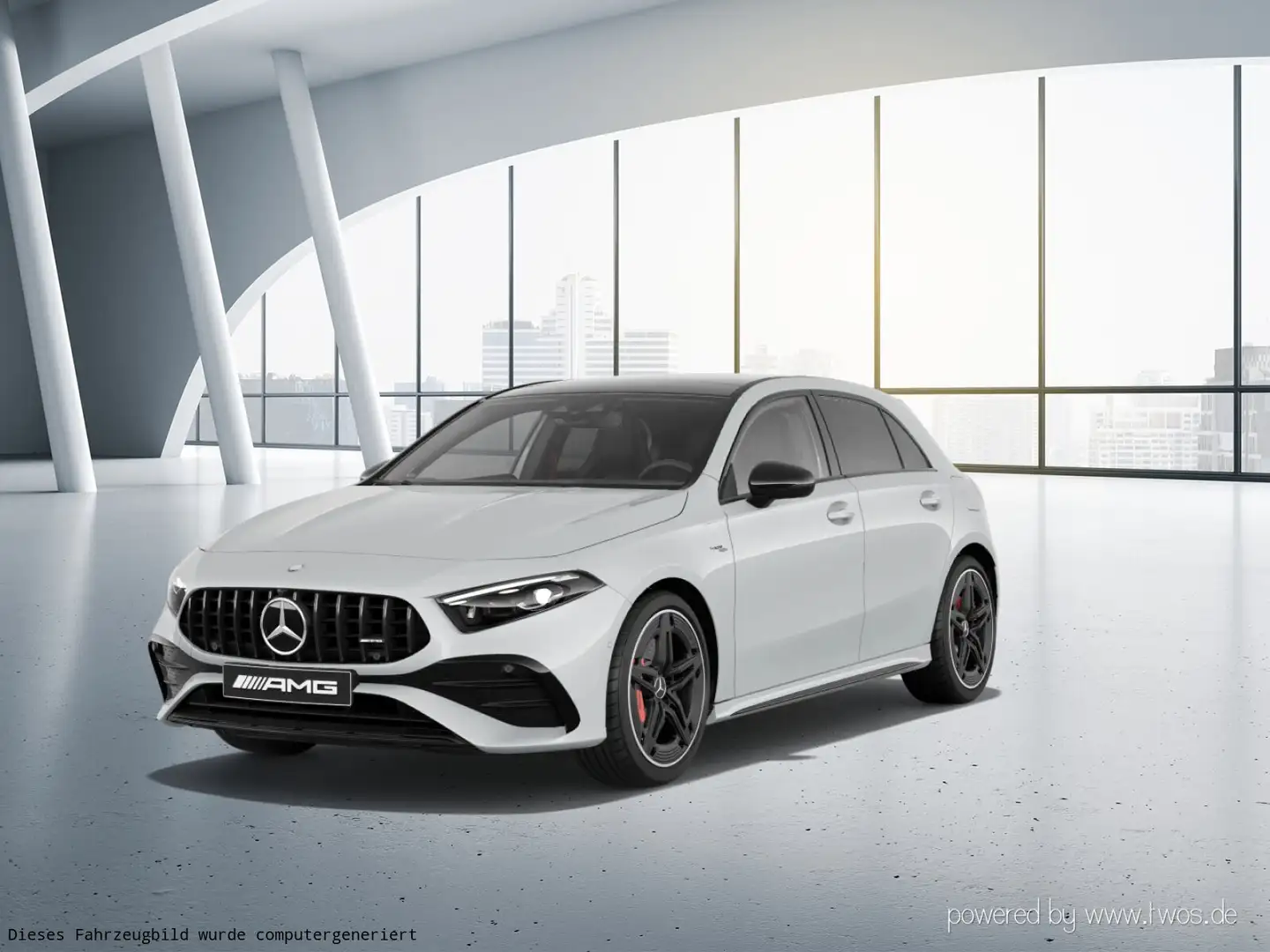 Mercedes-Benz A 35 AMG Mercedes-AMG A 35 4MATIC Kompaktlimousine Navi Weiß - 2