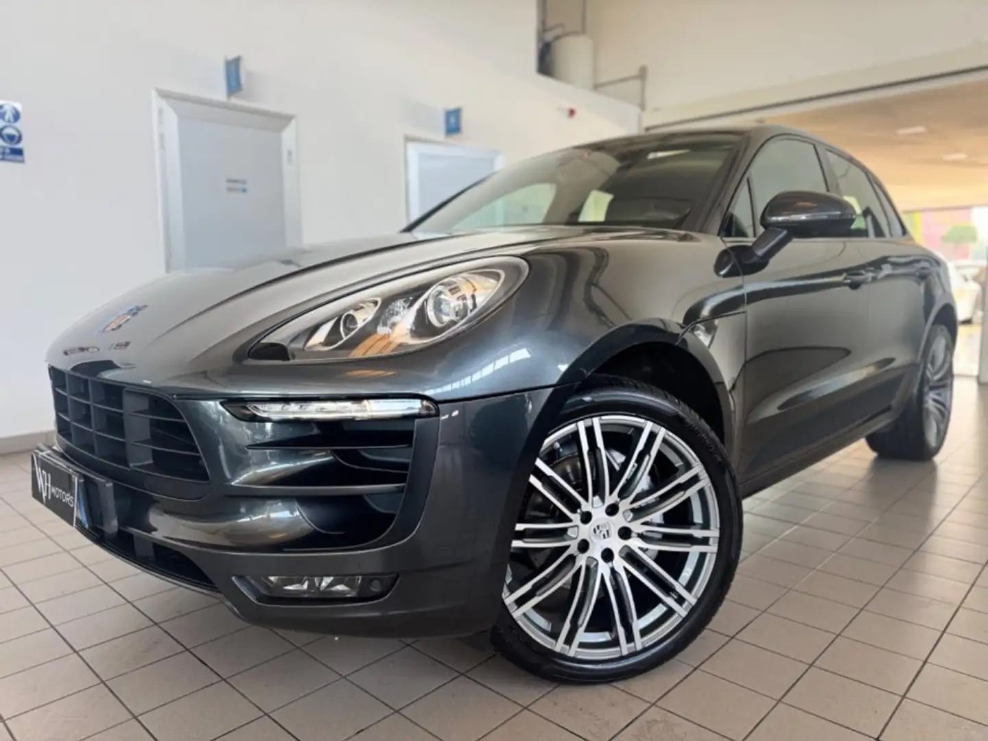 Porsche Macan 3.0 S Diesel //TETTO//21//LED//NAVI Grau - 1