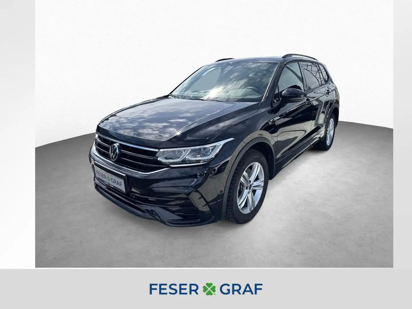 Volkswagen Tiguan Allspace R-Line 2.0 TDI DSG 193PS Schwarz - 1