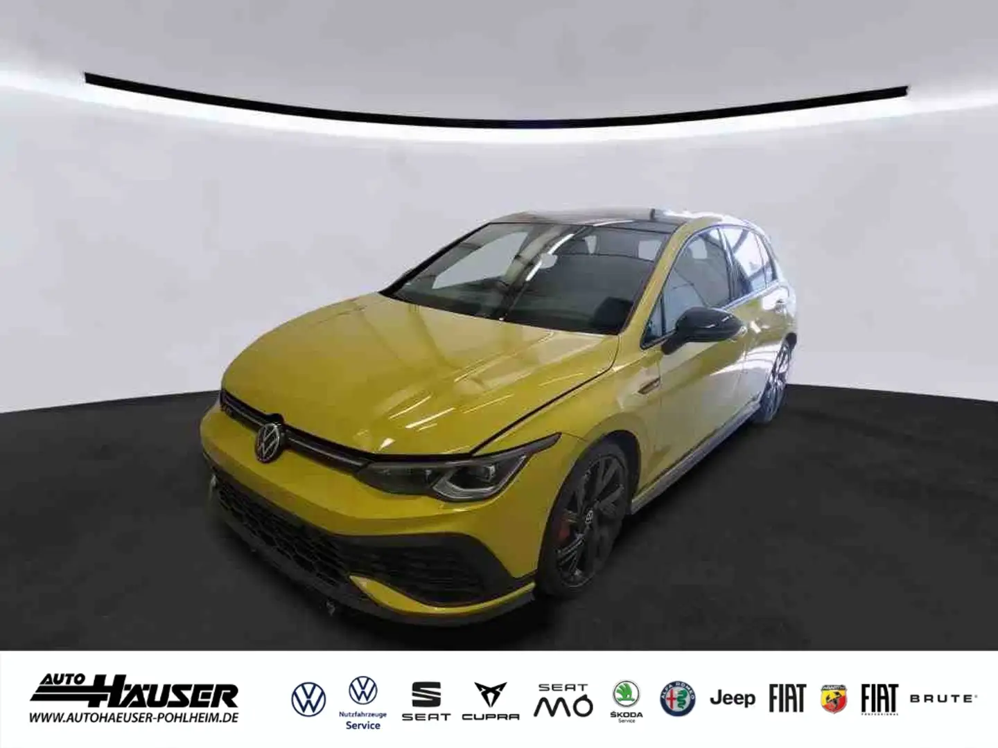 Volkswagen Golf GTI VIII Clubsport 2.0 TSI DSG DCC PANO HARMAN-KARDON Galben - 1