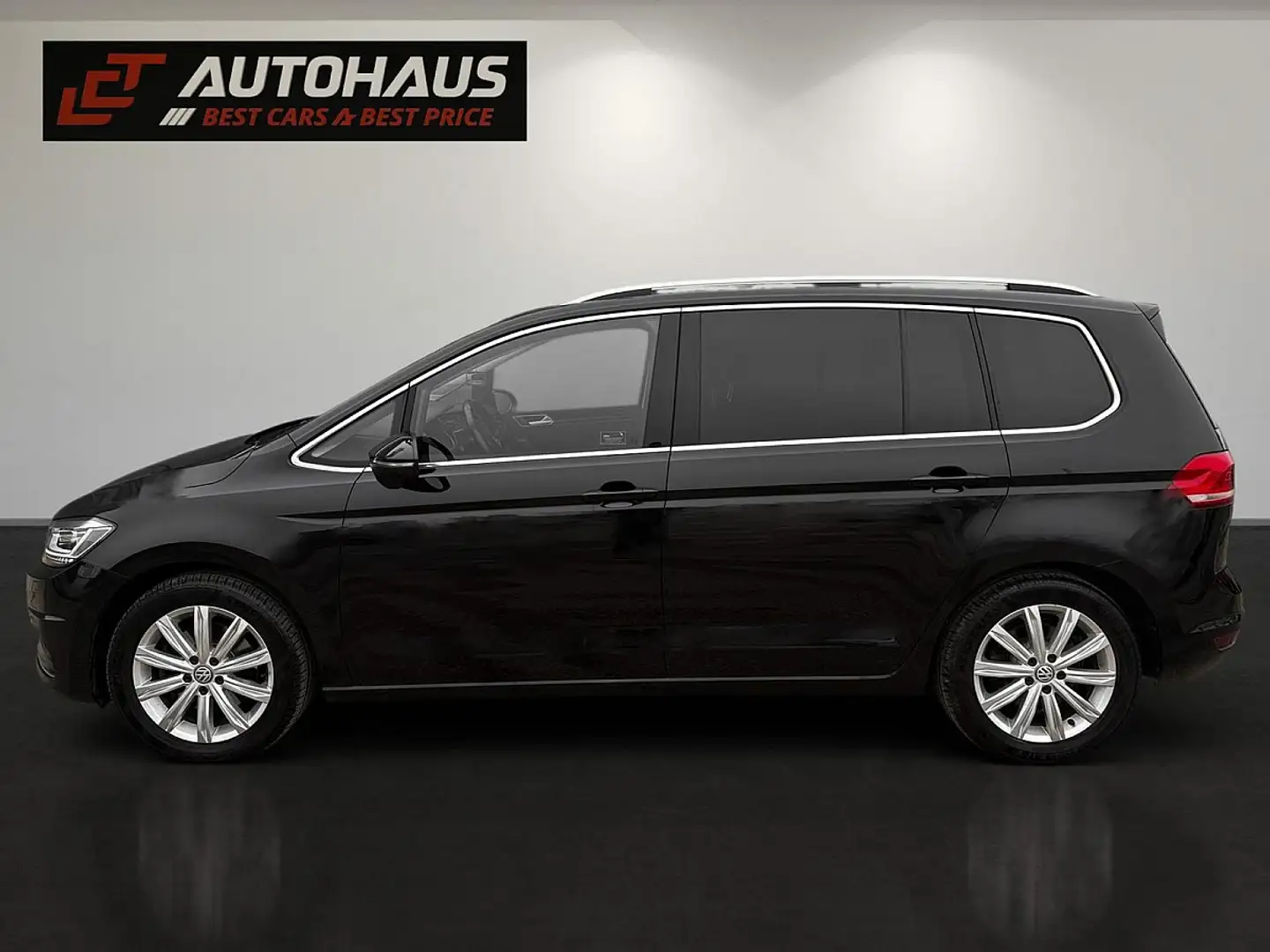 Volkswagen Touran Highline 1,8 TSI DSG |7-SITZER | 1.BESITZ | TOP... Schwarz - 2