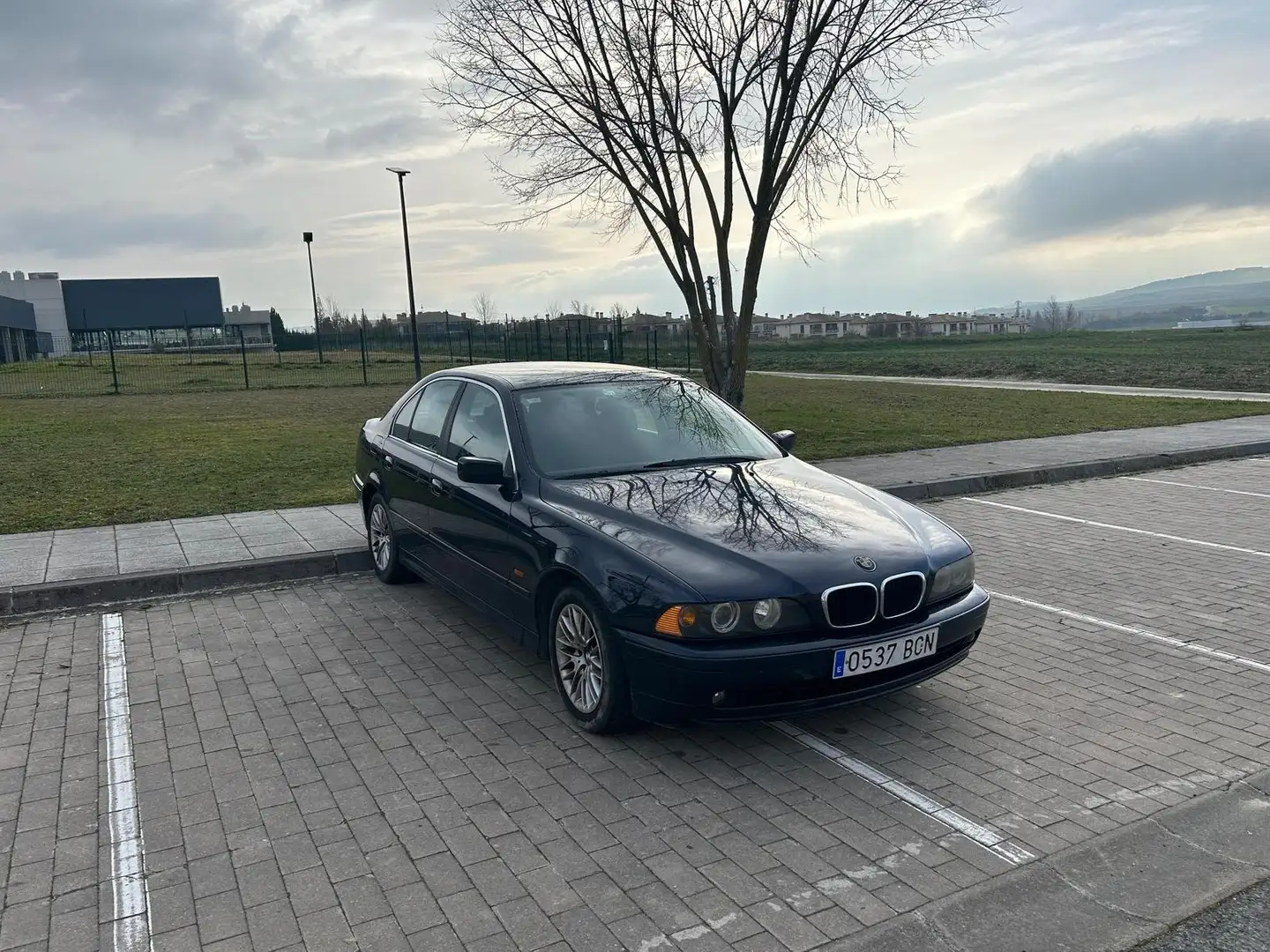 BMW 525 525i Mavi - 2