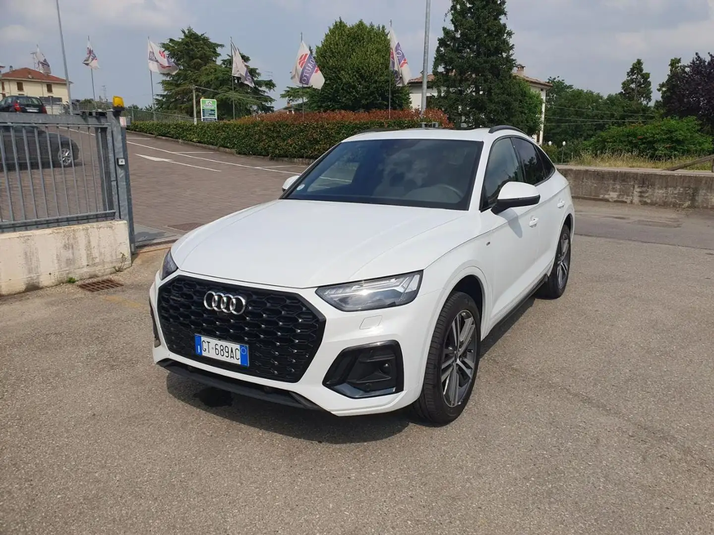 Audi Q5 SPB 40 TDI quattro S tronic S line Bianco - 1
