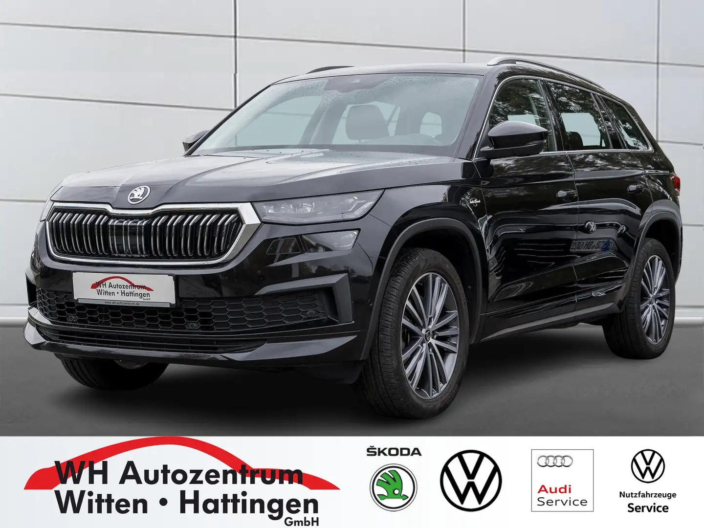 Skoda Kodiaq 2.0 TSI DSG 4x4 L&K PANORAMA AHK KESSY LED-MATR... Zwart - 1