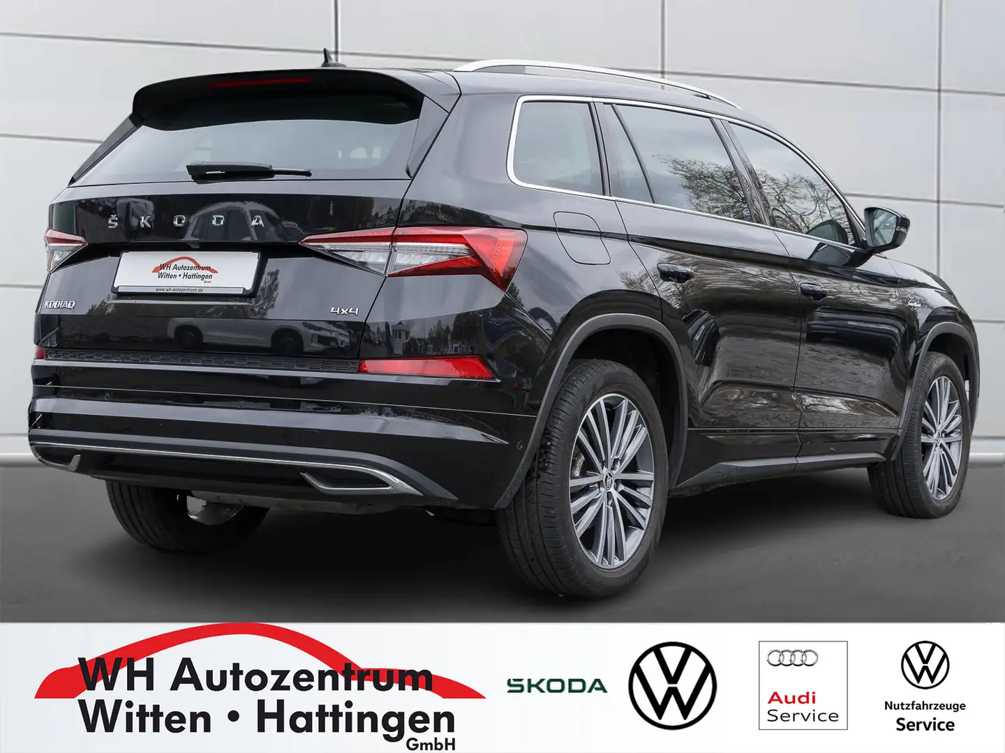 Skoda Kodiaq 2.0 TSI DSG 4x4 L&K PANORAMA AHK KESSY LED-MATR... Zwart - 2