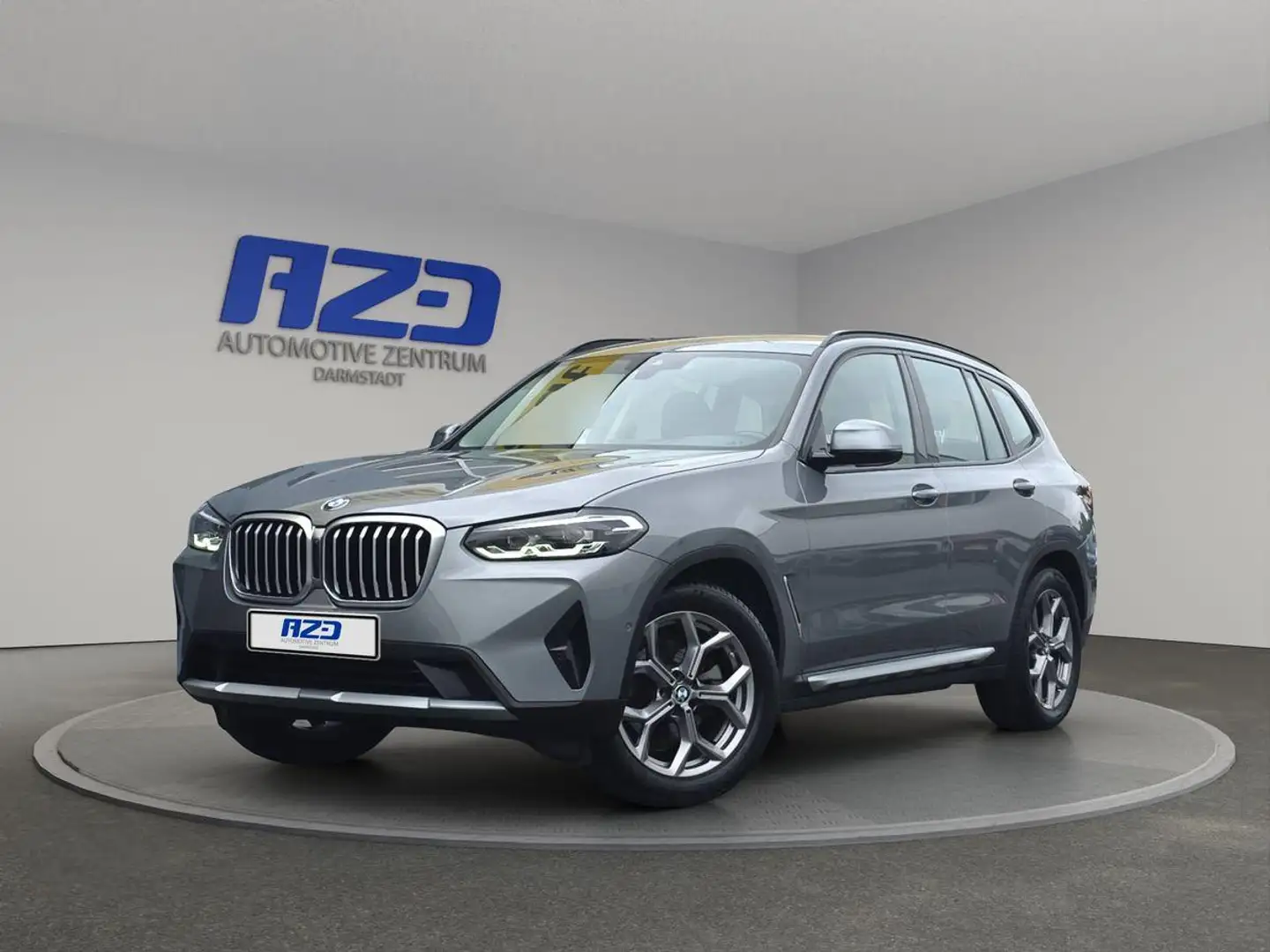 BMW X3 20d xDrive V-COCK STNDHZ AHK LEDER R-KAM MEMO Gris - 1