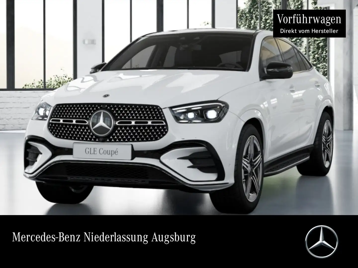 Mercedes-Benz GLE 450 d Coupé 4M AMG+NIGHT+PANO+360+AHK+SPUR+9G Blanco - 1
