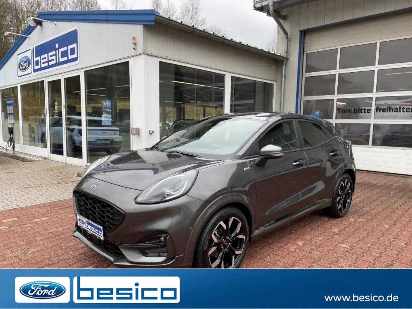 Ford Puma ST-Line X MHEV+BLIS+iACC+LED+B&O+WinterPaket Grau - 1