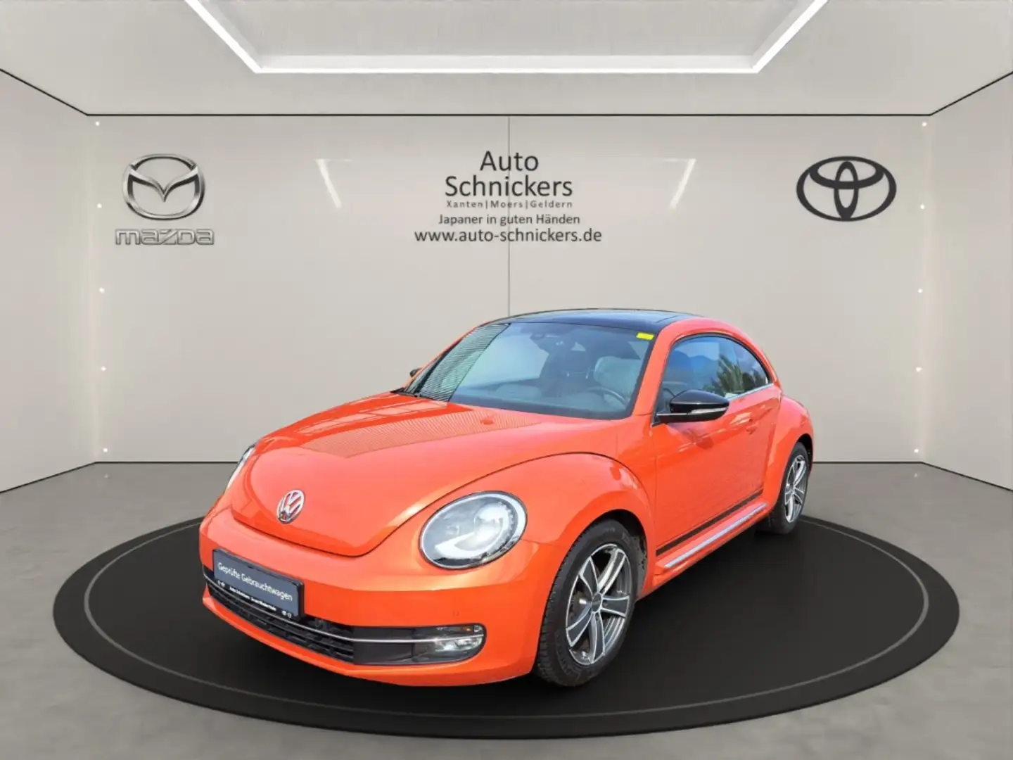 Volkswagen Beetle Club BMT+SOUND FENDER+PANO+8-FACH !! Oranje - 1