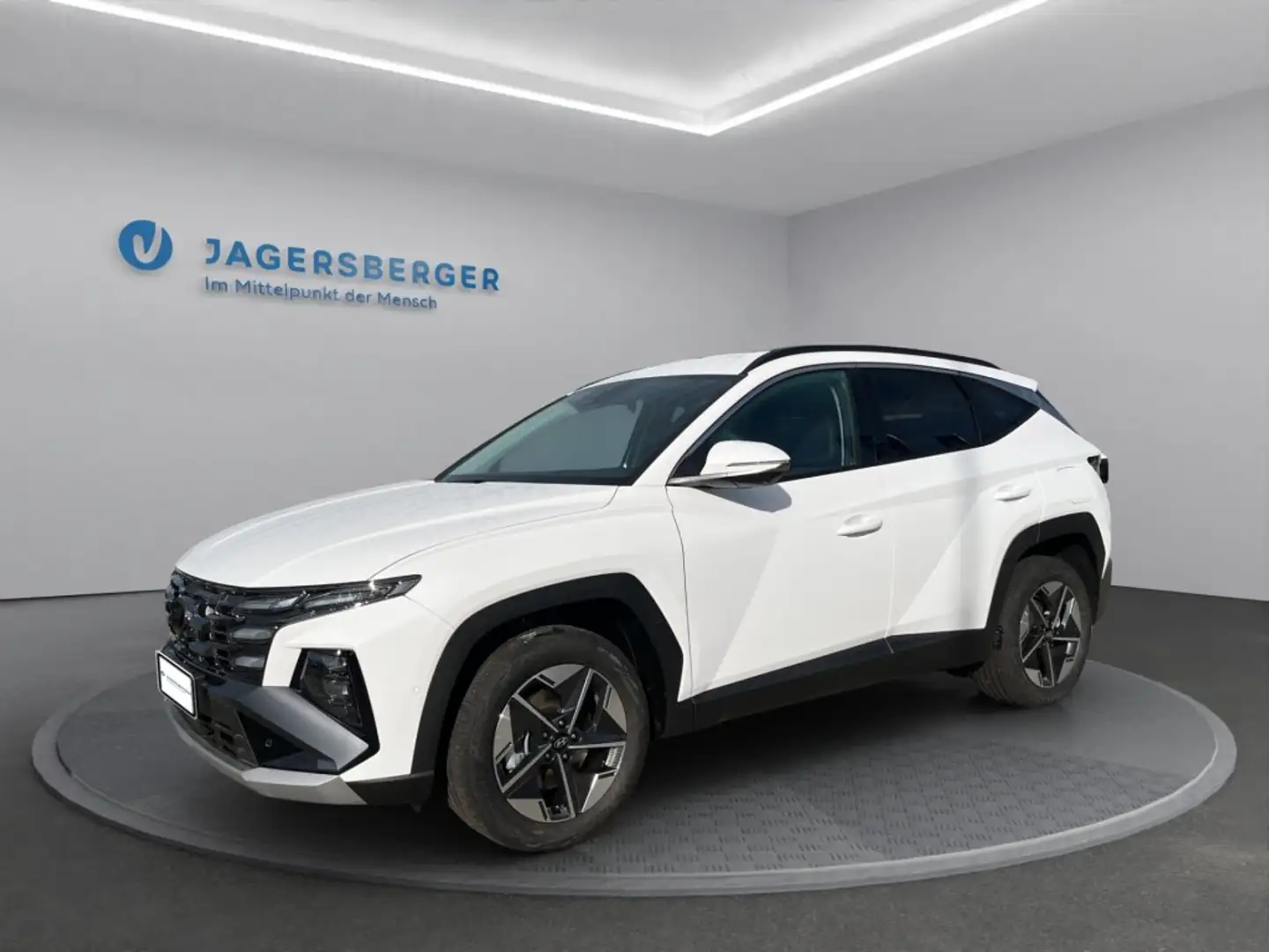 Hyundai TUCSON NX4 Comfort Line 1,6 T-GDi HEV 4WD AT t7hc2-P22/23 Weiß - 1