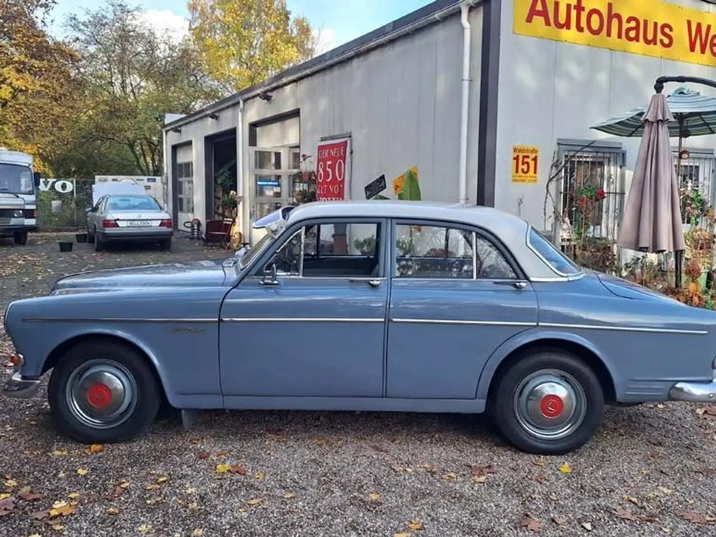 Volvo Amazon B18 TÜV NEU + H-Kennzeichen Grau - 1