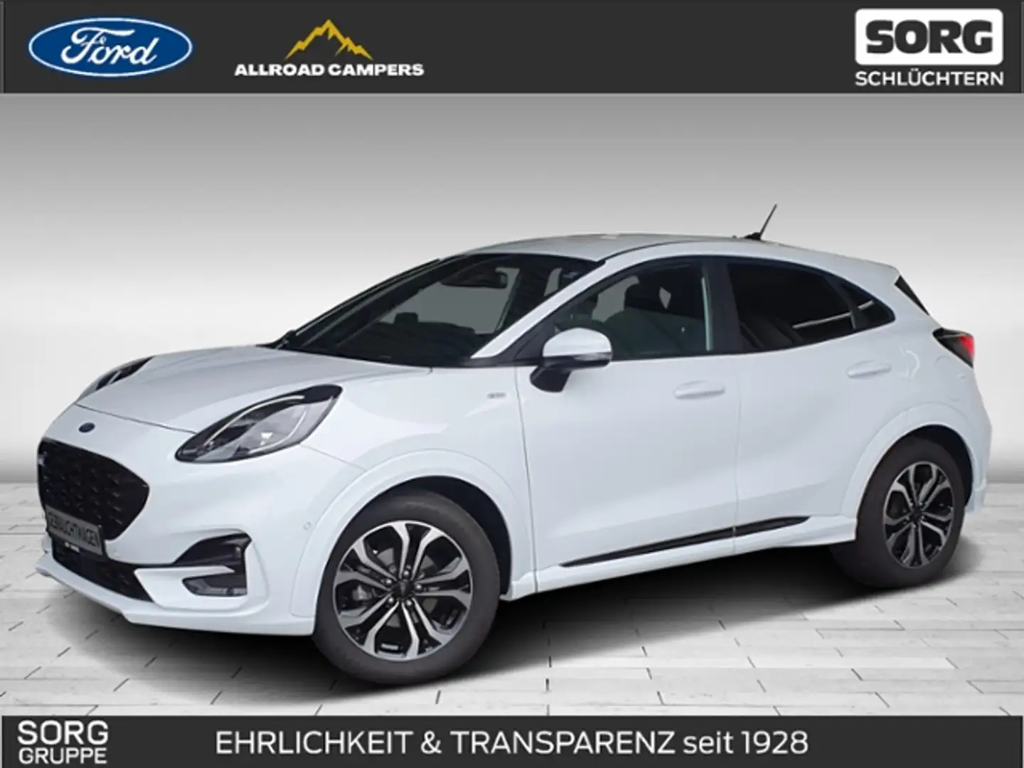 Ford Puma 1.0 EcoBoost Hybrid ST-Line*WINTER PAKET Wit - 1