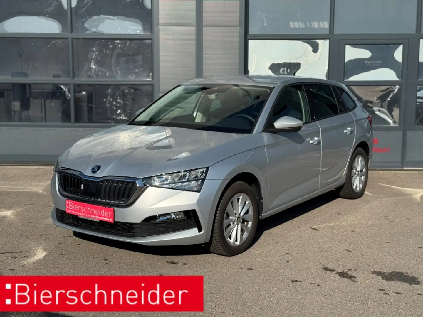 Skoda Scala 1.0 TSI DSG Ambition LED APPLECARPLAY ACC KLIMA PD Argent - 1