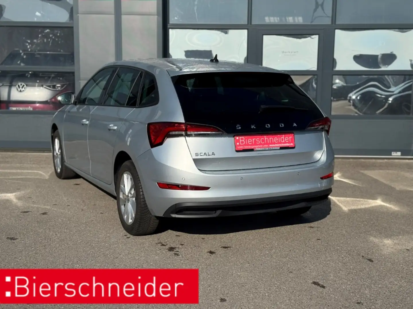 Skoda Scala 1.0 TSI DSG Ambition LED APPLECARPLAY ACC KLIMA PD Argent - 2