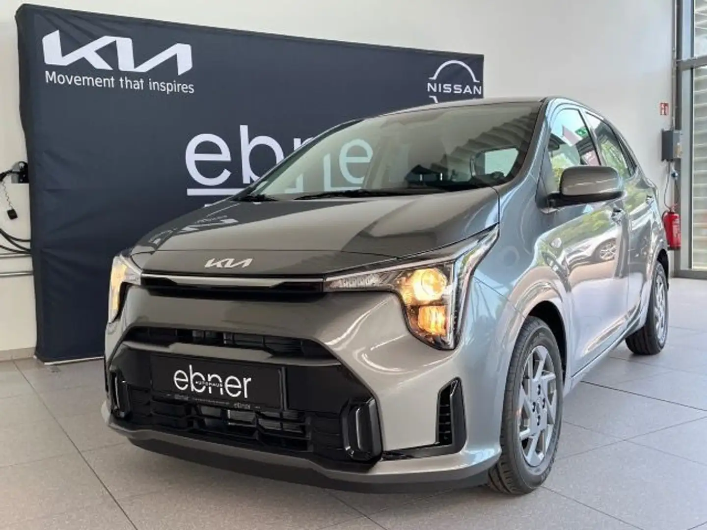 Kia Picanto KIA New Picanto Vision 1.2 79PS mit Navi Grijs - 2