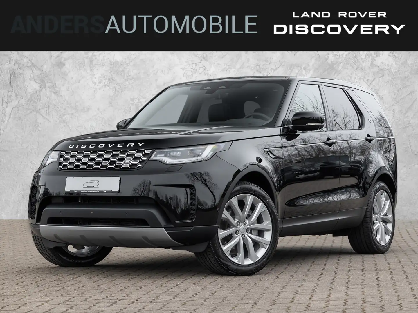 Land Rover Discovery D250 S 360 Pano SpurH Leder el.Heck Schwarz - 1