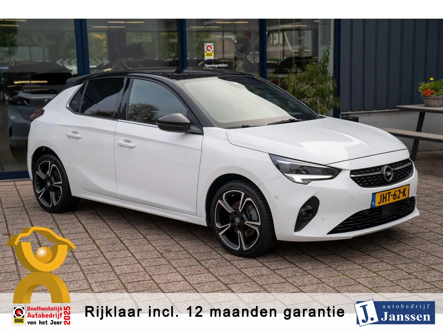 Opel Corsa 1.2 Elegance|Prijs rijklaar incl. 12 mnd garantie| Wit - 1