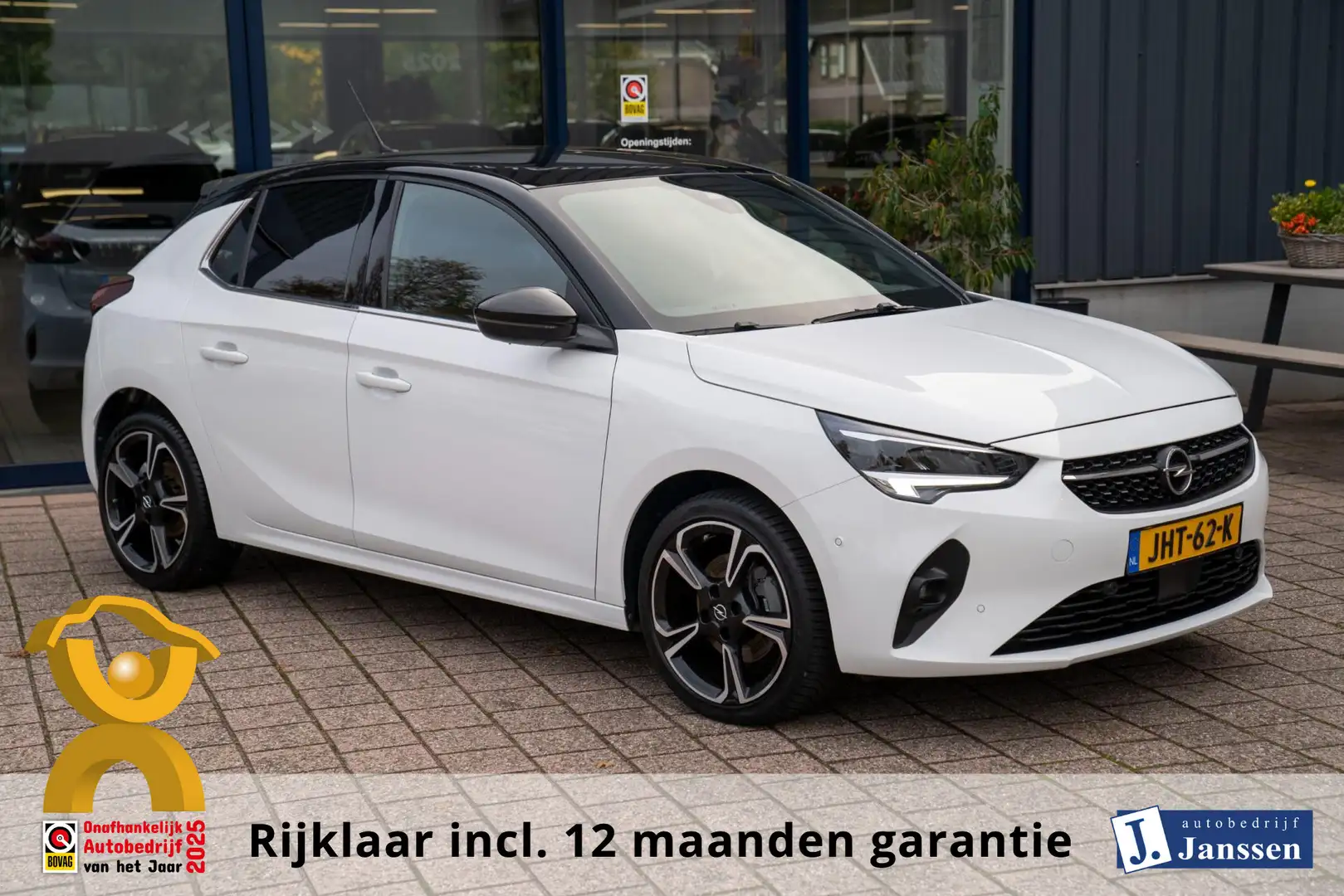 Opel Corsa 1.2 Elegance|Prijs rijklaar incl. 12 mnd garantie| Blanc - 1