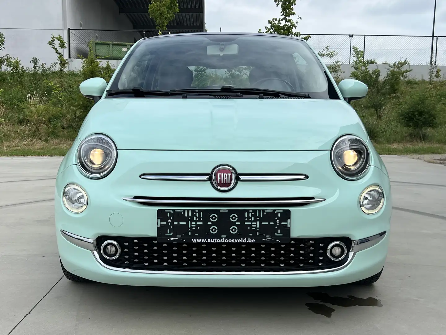 Fiat 500 1.2i Euro 6b/ AIRCO/ CARPLAY/ CAMERA/ PDC/GEKEURD Grün - 2