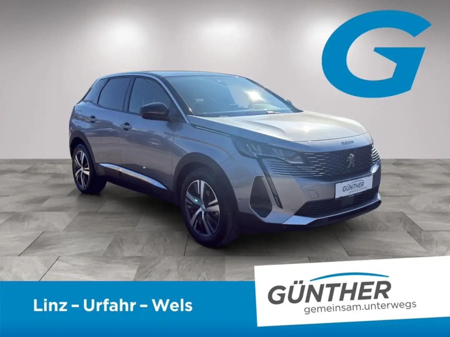 Peugeot 3008 Allure BHDI 130 EAT8 Grau - 2
