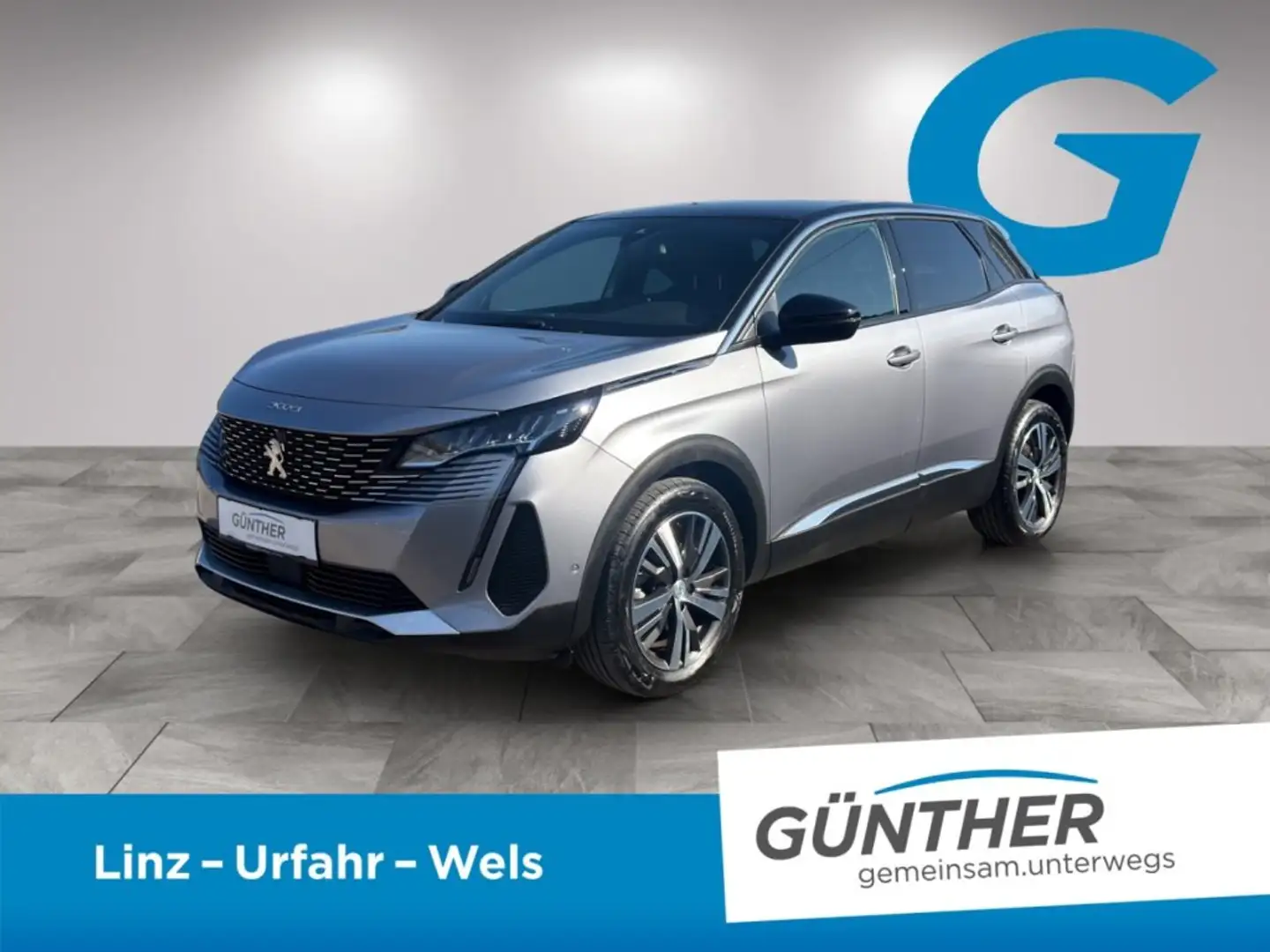 Peugeot 3008 Allure BHDI 130 EAT8 Grau - 1