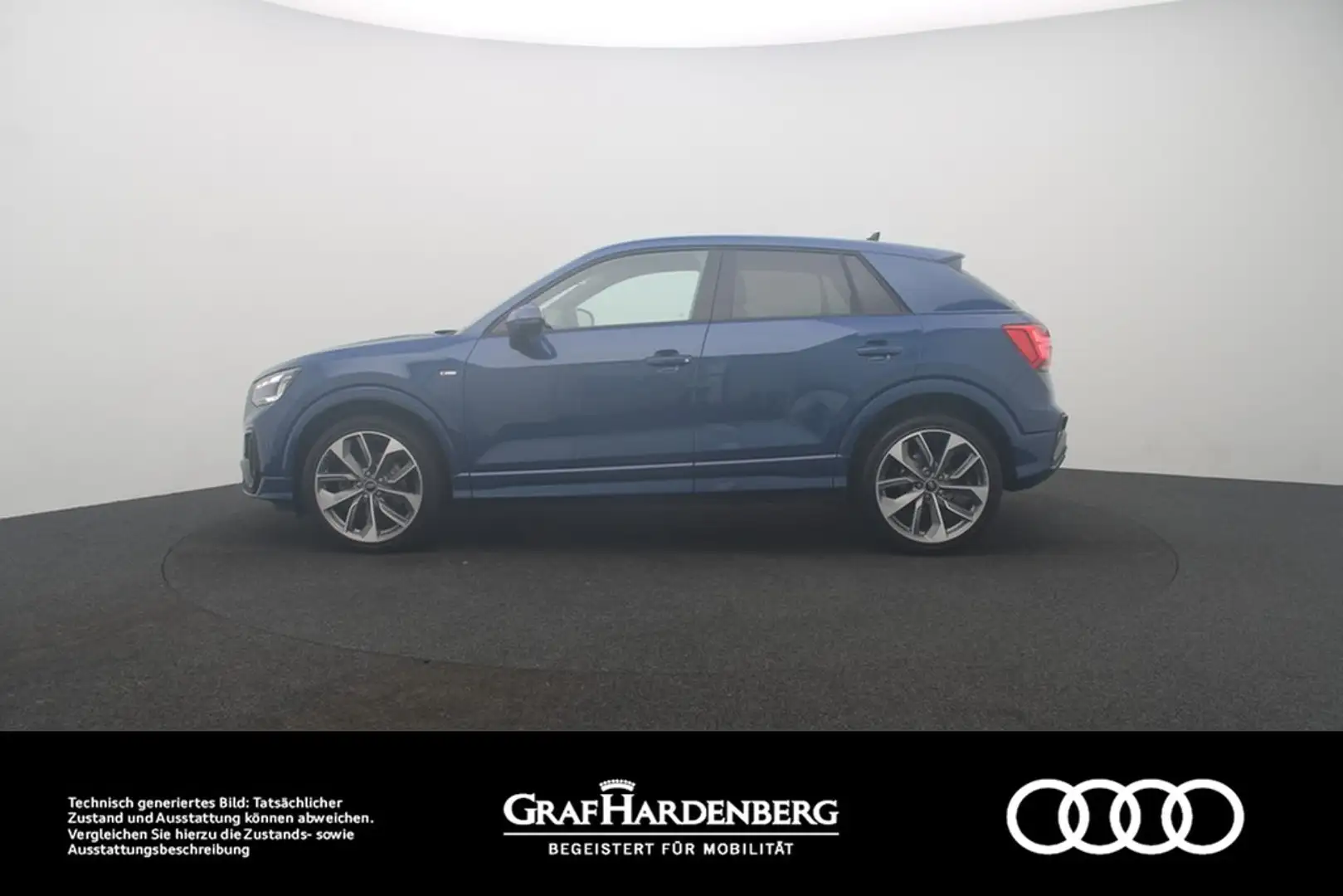 Audi Q2 35 TFSI S line Virt.Cockpit Matrix Navi Azul - 2