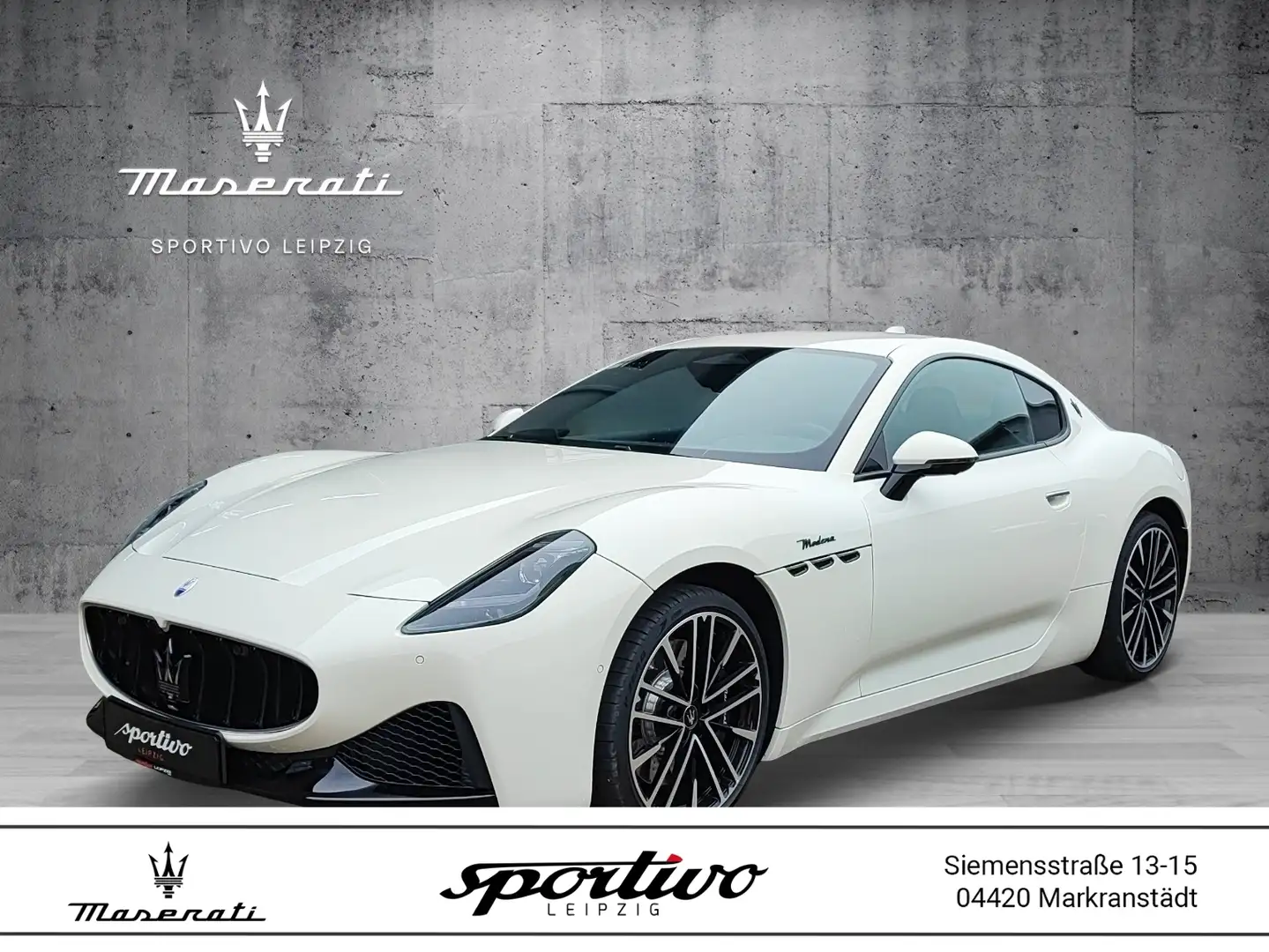 Maserati GranTurismo Modena *MY24*LED*AWD*Luftfahw.* Weiß - 1