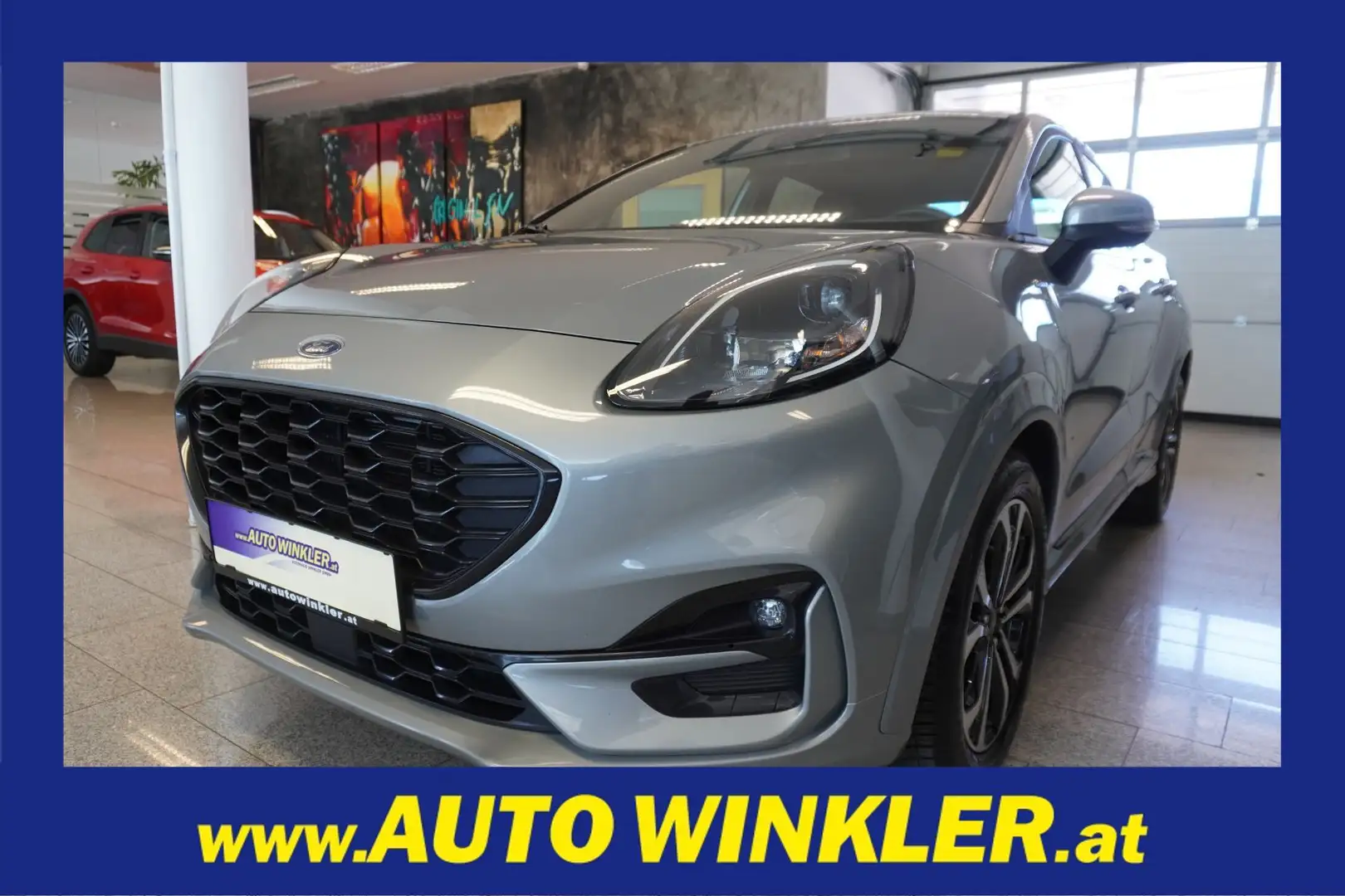 Ford Puma 1.0 EcoBoost ST-Line/Navi/Virtual/LED Silber - 1