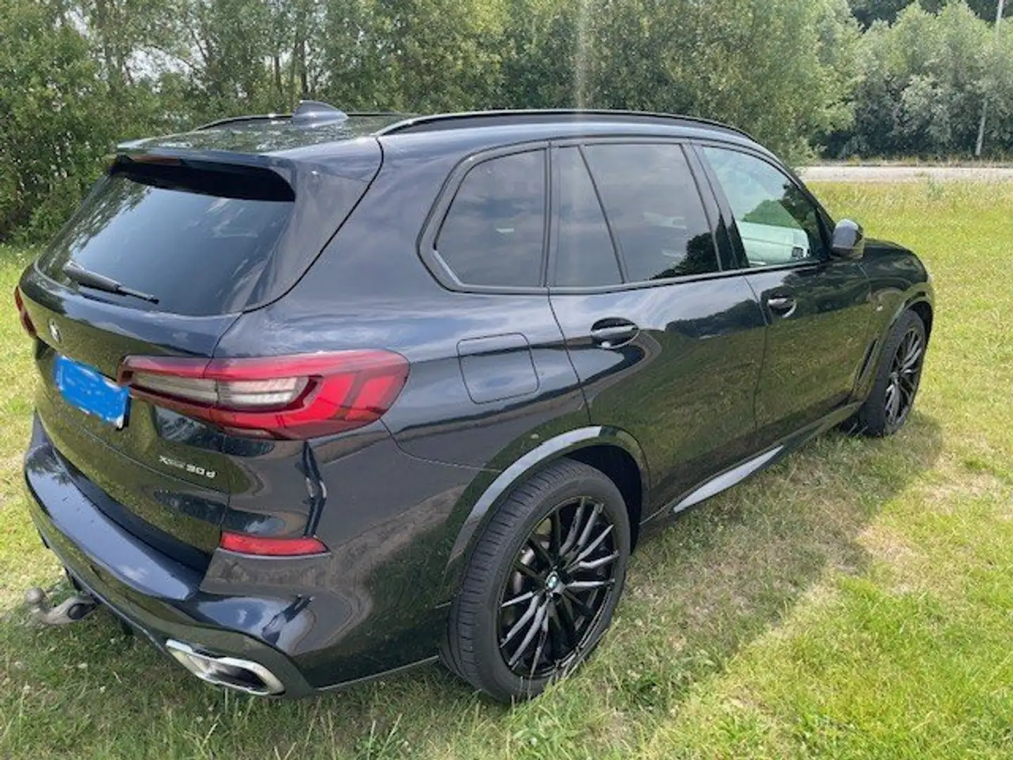 BMW X5 X5 xDrive30 Carbonzwart, pano-dak, elek trekh Negro - 2