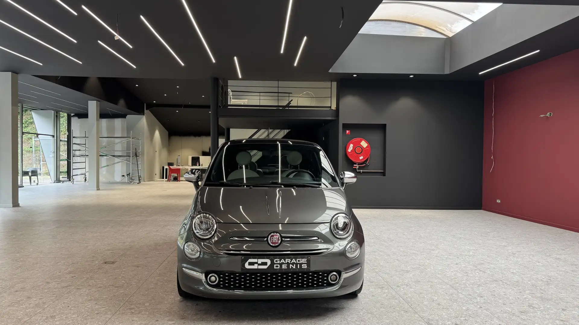 Fiat 500 500 1.2i Sport *GPS*TOIT-PANO*LED*GARANTIE 12 MOIS Gris - 2