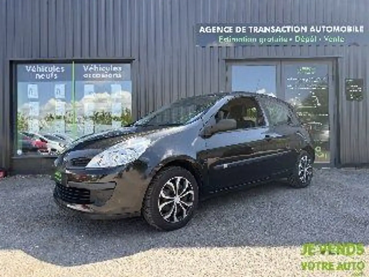 Renault Clio 1.2 16v 75ch SUPERETHANOL Pack Authentique 3p Negro - 2