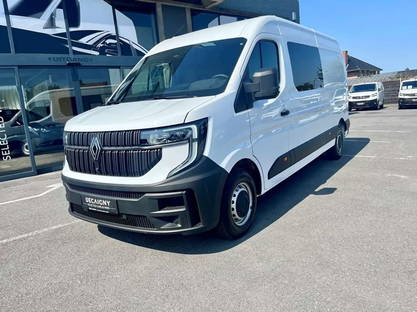 Renault Master 2.0D 130PK L3H2 *Dubbel Cabine*AppleCarplay/And... Wit - 1