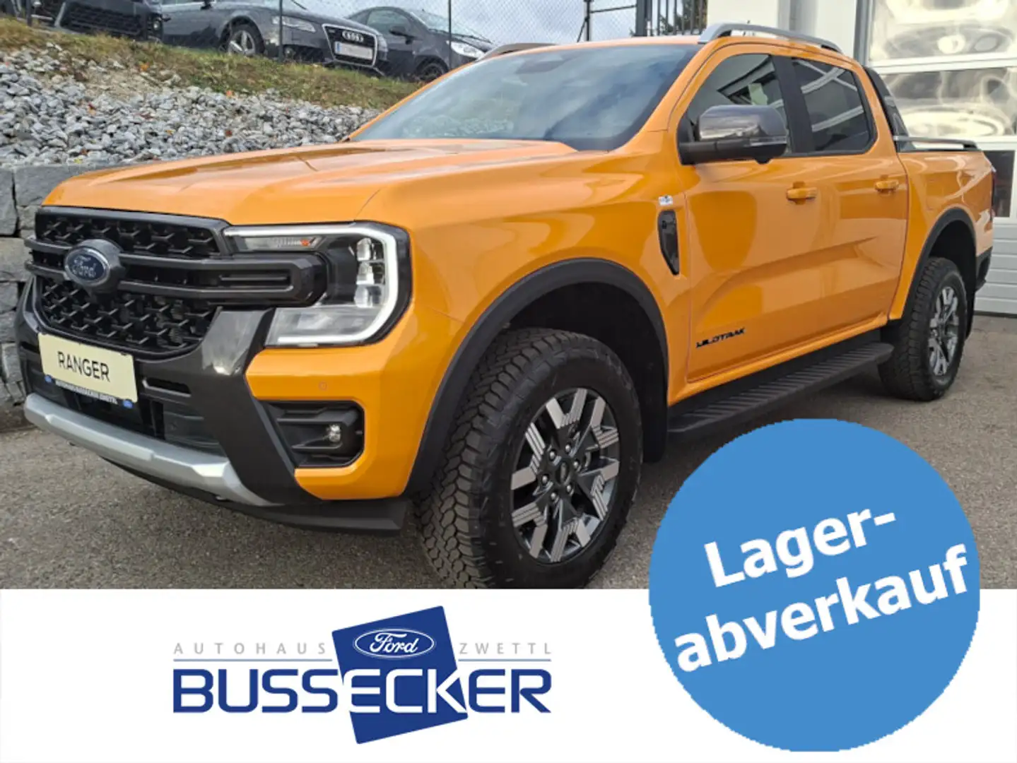 Ford Ranger Ranger DoKa Wildtrak e-4WD 2.3 EcoBoost PHEV Aut. Orange - 1
