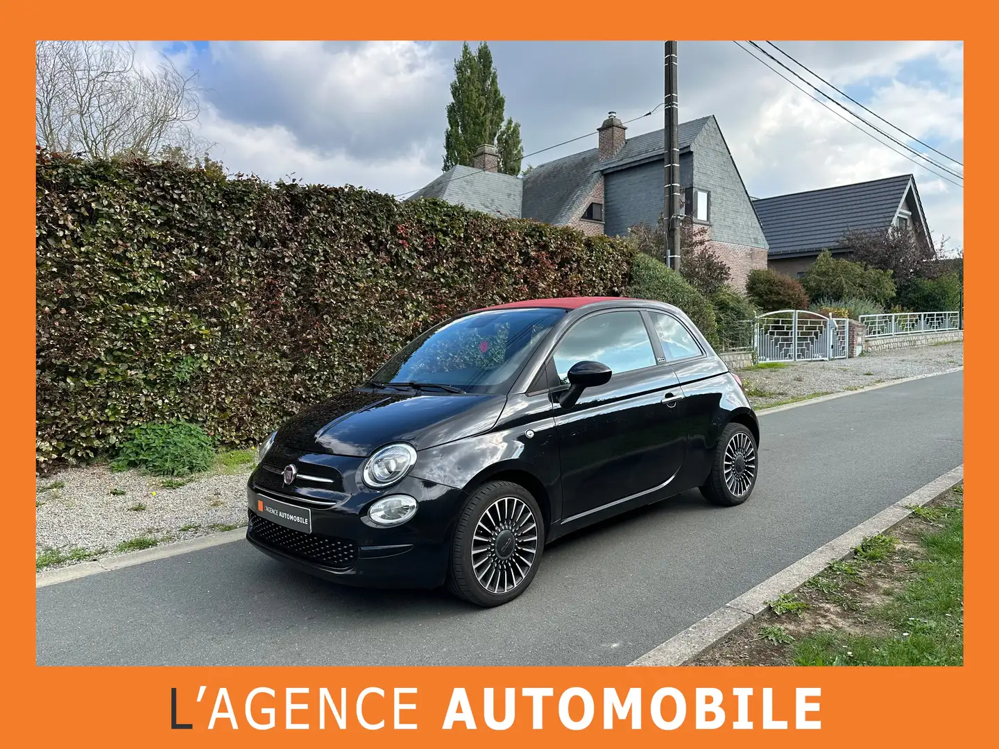 Fiat 500C 500C 1.2i - GARANTIE 12 M Schwarz - 1