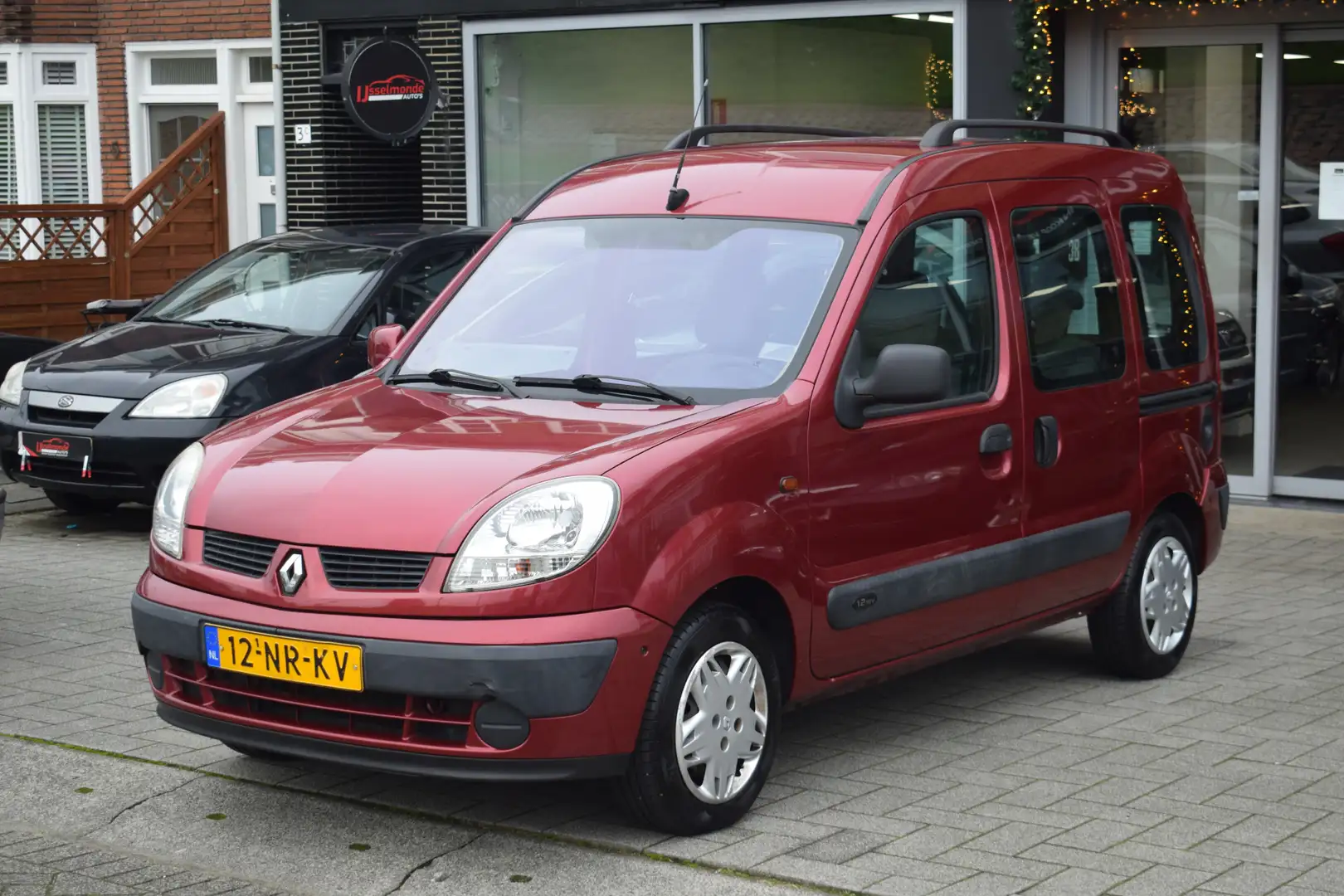Renault Kangoo 1.2-16V Privilège Airco Inruilauto Meeneemprijs Rood - 2