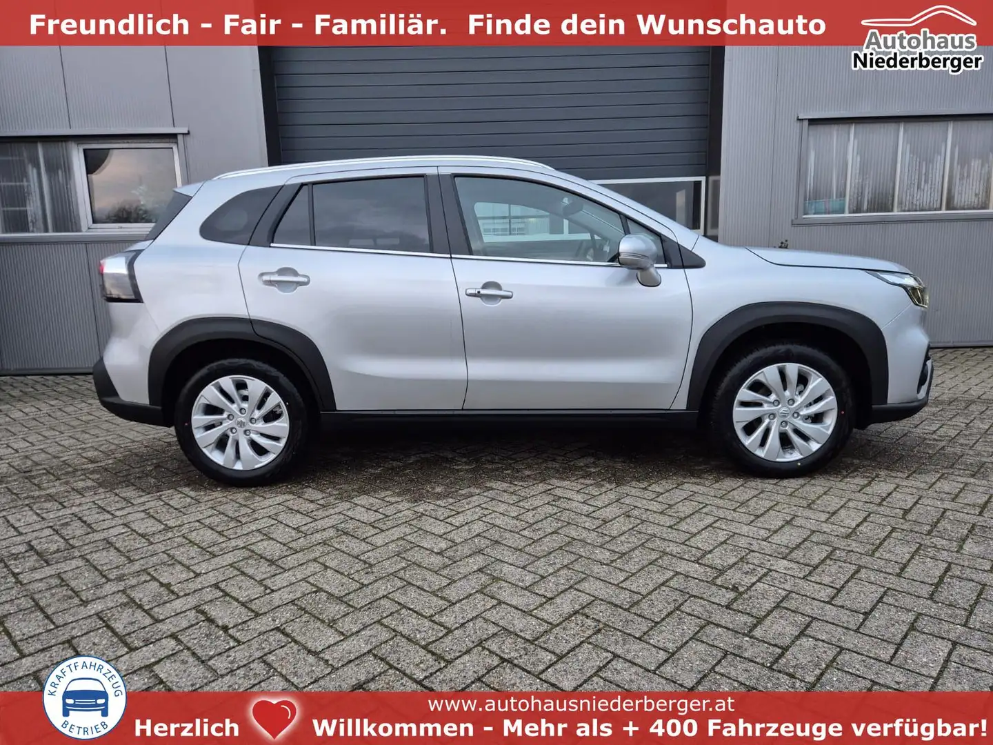 Suzuki S-Cross Comfort 110PS Automatik MHEV 1.4 Boosterjet Nav... Silber - 1