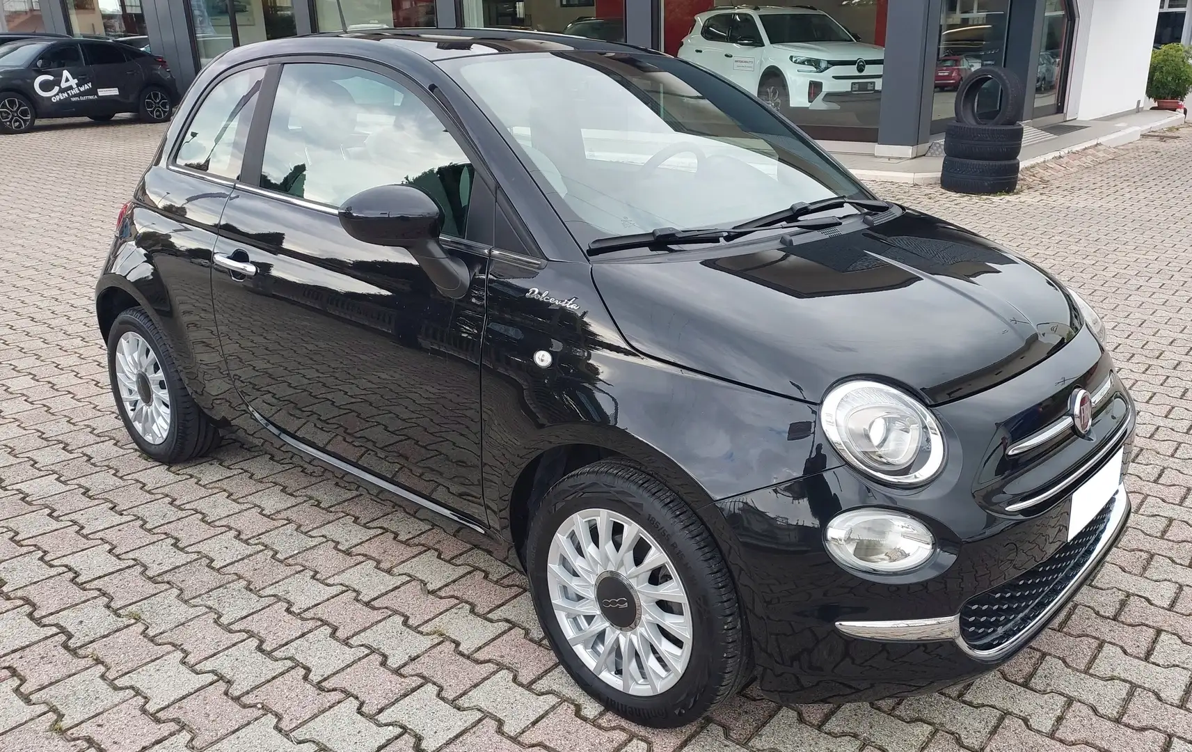 Fiat 500 500 III 2015 1.0 hybrid Dolcevita 70cv Nero - 1