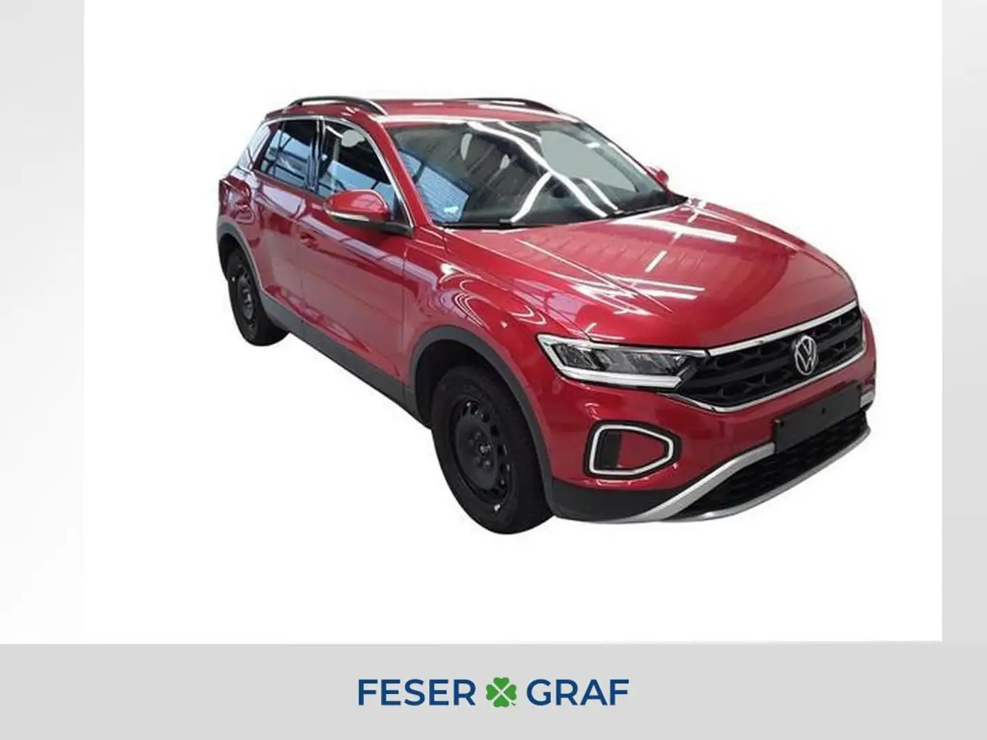 Volkswagen T-Roc MOVE 1.5 TSI DSG RFK Stdhz. Navi SHZ Rot - 1