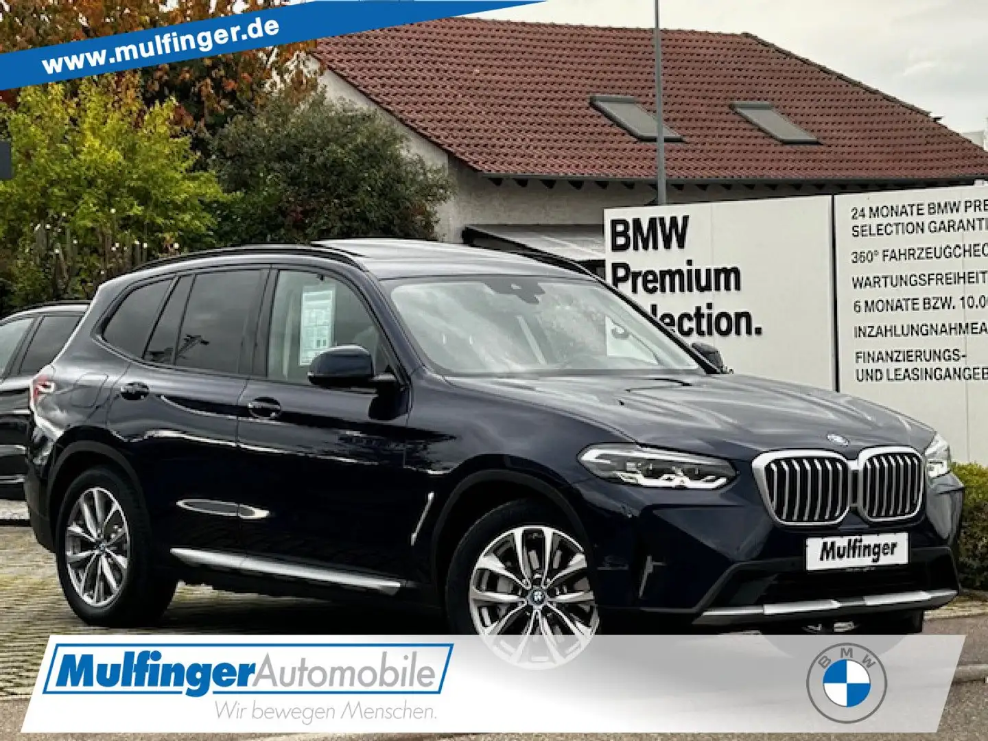 BMW X3 0e Sports.Kamera PanoDach Lenkradh.AHK 19" Bleu - 1