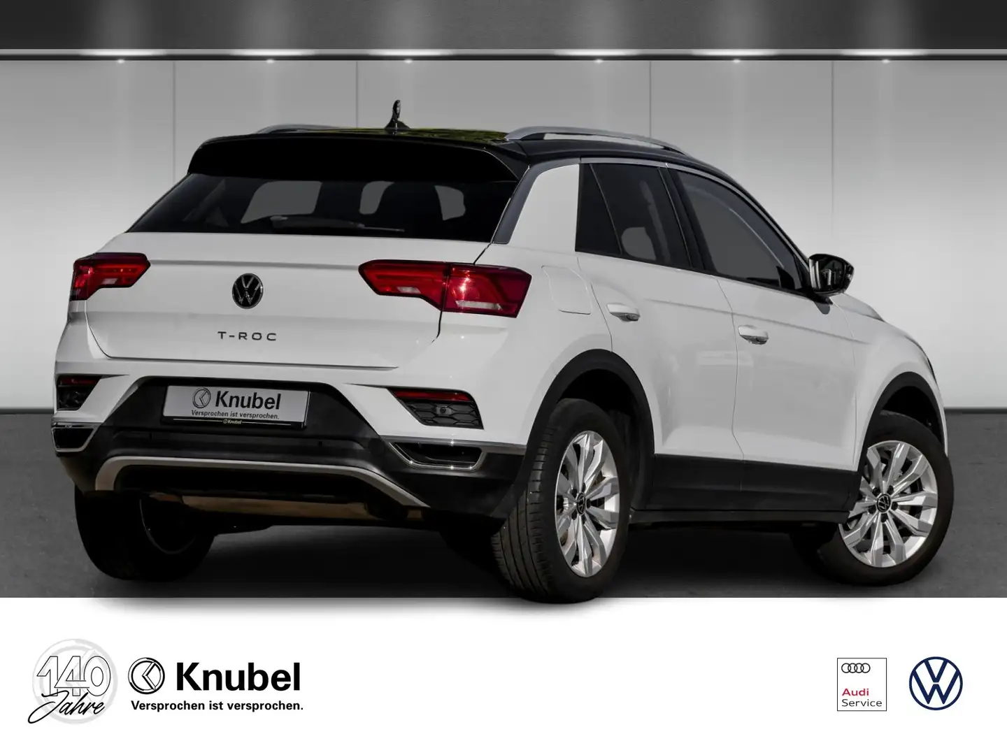 Volkswagen T-Roc Style 1.5 TSI DSG LED Navi AHK ACC RKamera Weiß - 2