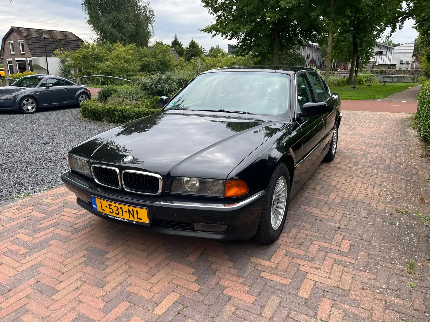 BMW 728 728i E38 Contour interieur trekhaak afneembaar Fekete - 2