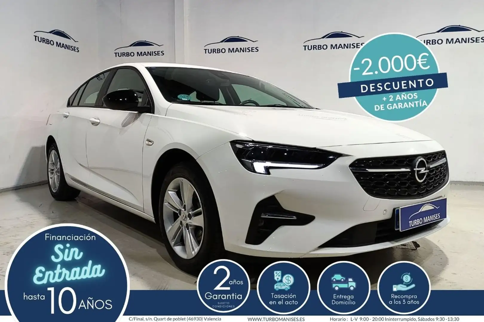 Opel Insignia ST 1.5D DVH S&S GS-Line 122 Blanc - 1