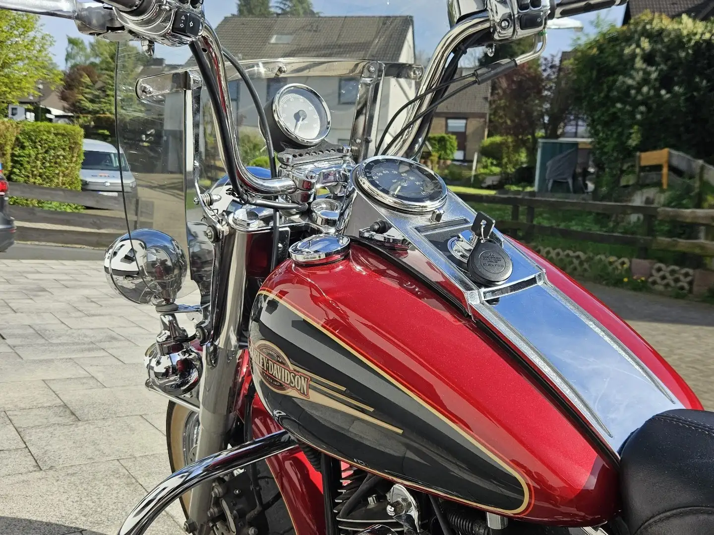 Harley-Davidson Heritage Softail Rojo - 2